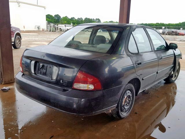 3N1BB51D61L108048 - 2001 NISSAN SENTRA SE BLACK photo 4