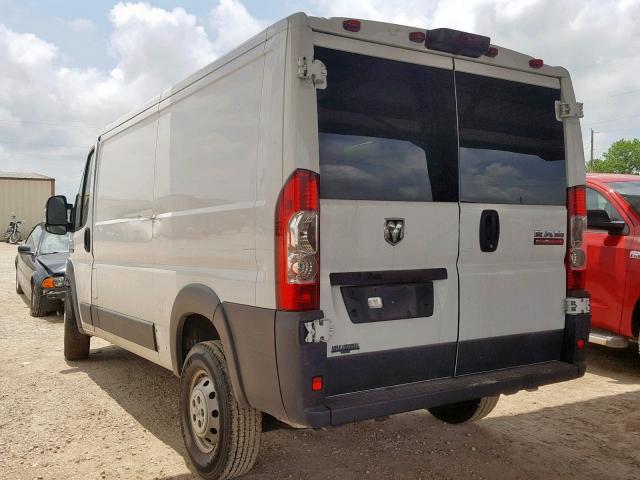 3C6TRVAG0JE104080 - 2018 RAM PROMASTER 白色 照片 3