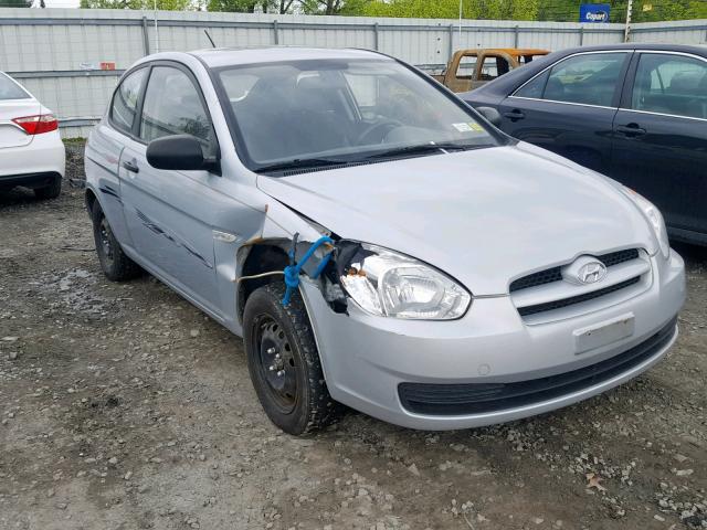 KMHCM3AC4BU187584 - 2011 HYUNDAI ACCENT GL SILVER photo 1