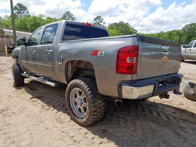 3GCPKSE77DG224703 - 2013 CHEVROLET SILVERADO SILVER photo 3