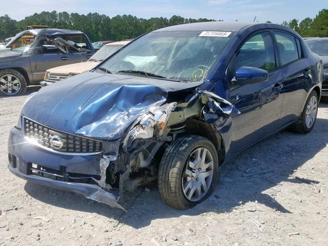 3N1AB61E87L629288 - 2007 NISSAN SENTRA 2.0 BLUE photo 2