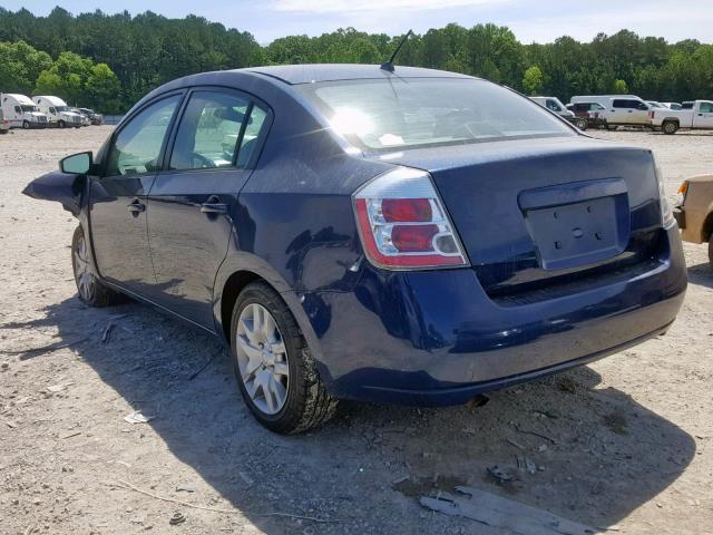 3N1AB61E87L629288 - 2007 NISSAN SENTRA 2.0 BLUE photo 3