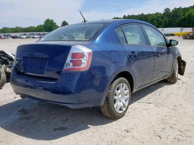 3N1AB61E87L629288 - 2007 NISSAN SENTRA 2.0 BLUE photo 4