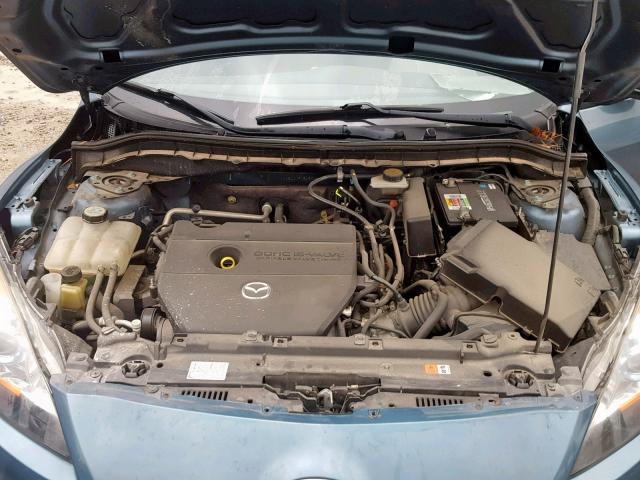 JM1BL1VF0B1370834 - 2011 MAZDA 3 I GREEN photo 7