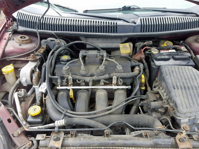 1B3ES46CX2D551610 - 2002 DODGE NEON SE BLACK photo 7