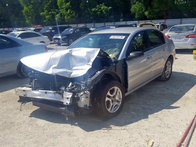 1G8AL52F63Z170819 - 2003 SATURN ION LEVEL SILVER photo 2