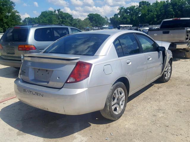 1G8AL52F63Z170819 - 2003 SATURN ION LEVEL SILVER photo 4