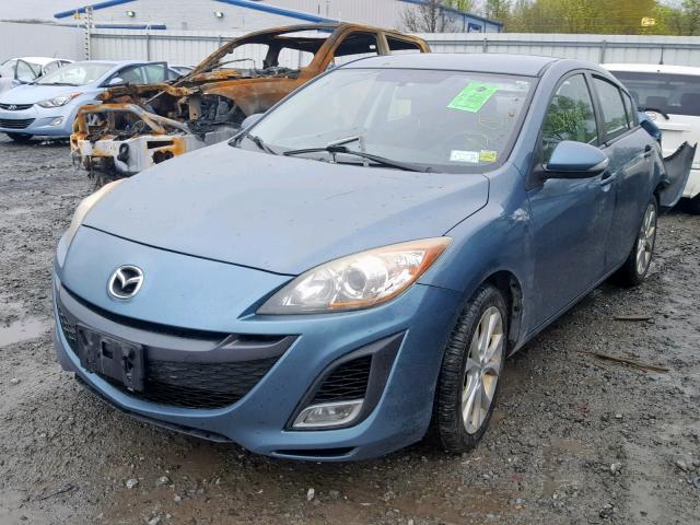 JM1BL1S63A1173644 - 2010 MAZDA 3 S BLUE photo 2