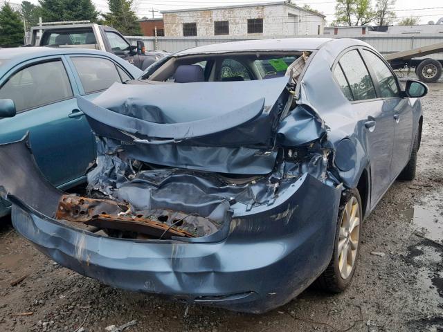 JM1BL1S63A1173644 - 2010 MAZDA 3 S BLUE photo 4