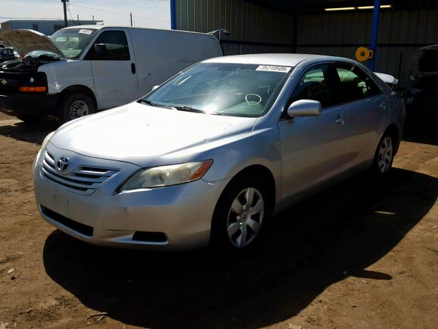 JTNBE46K473011355 - 2007 TOYOTA CAMRY NEW SILVER photo 2