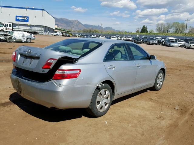 JTNBE46K473011355 - 2007 TOYOTA CAMRY NEW SILVER photo 4