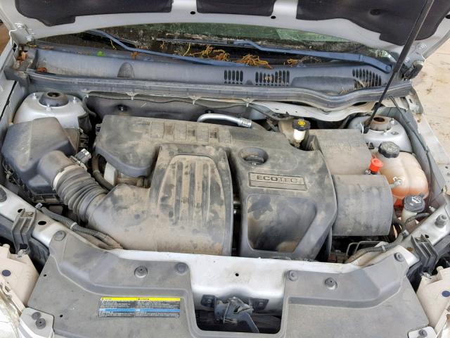 1G2AL15F077140912 - 2007 PONTIAC G5 SILVER photo 7