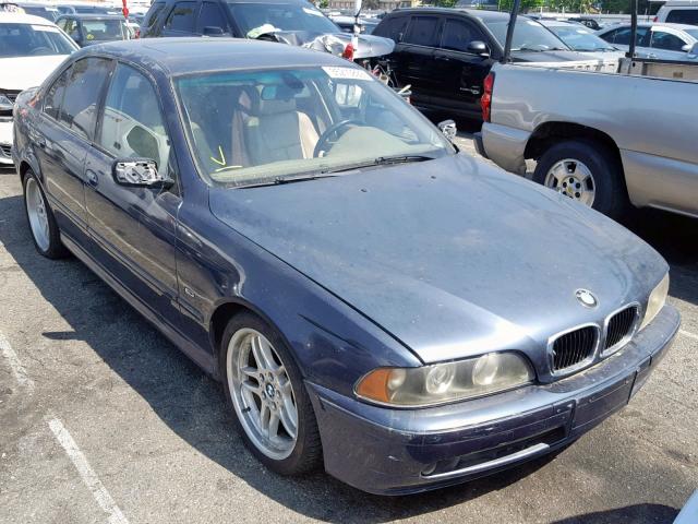 WBADN63422GM74964 - 2002 BMW 540 I AUTO BLUE photo 1