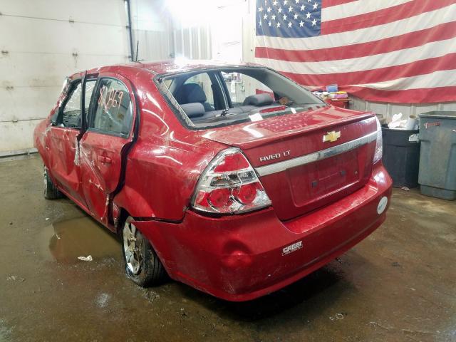 KL1TD5DE3BB195997 - 2011 CHEVROLET AVEO LS  photo 3