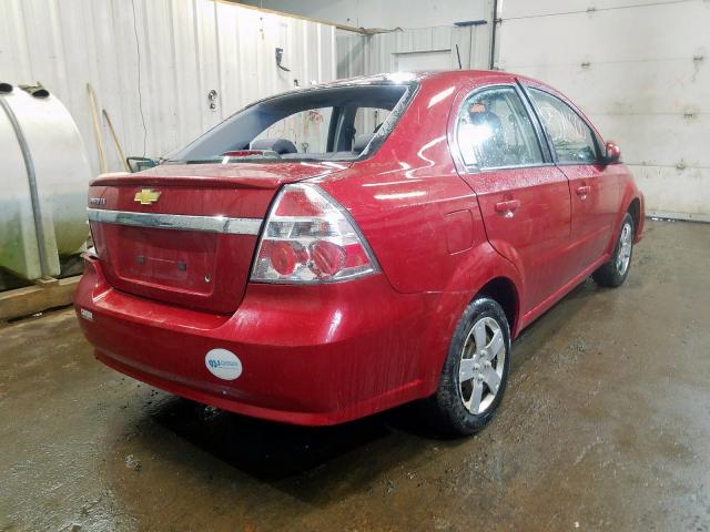 KL1TD5DE3BB195997 - 2011 CHEVROLET AVEO LS  photo 4