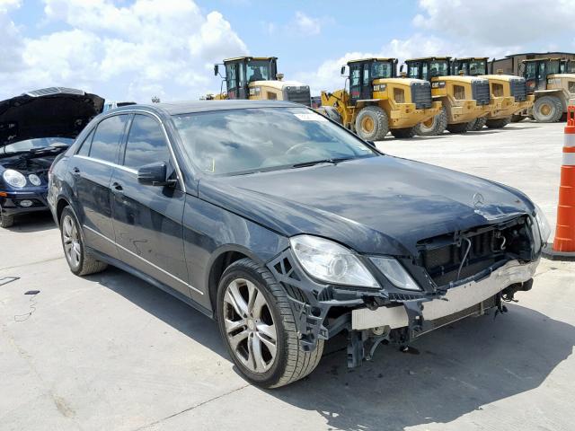 WDDHF5GB0BA388758 - 2011 MERCEDES-BENZ E 350 BLACK photo 1