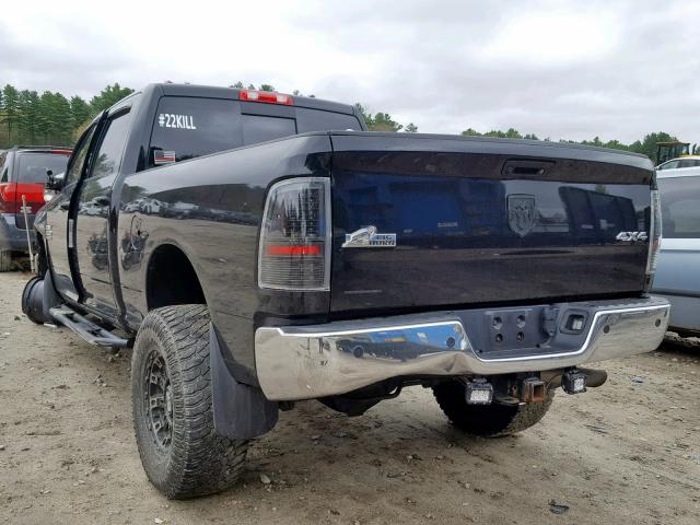 3C6UR5DJ9EG190110 - 2014 RAM 2500 SLT BLACK photo 3