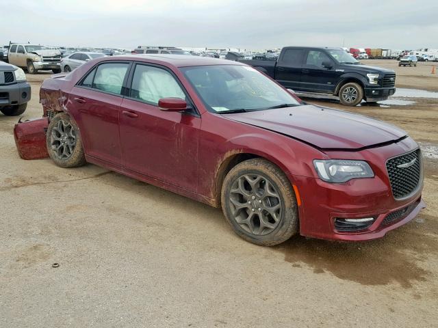 2C3CCAGG4JH198970 - 2018 CHRYSLER 300 S MAROON photo 1