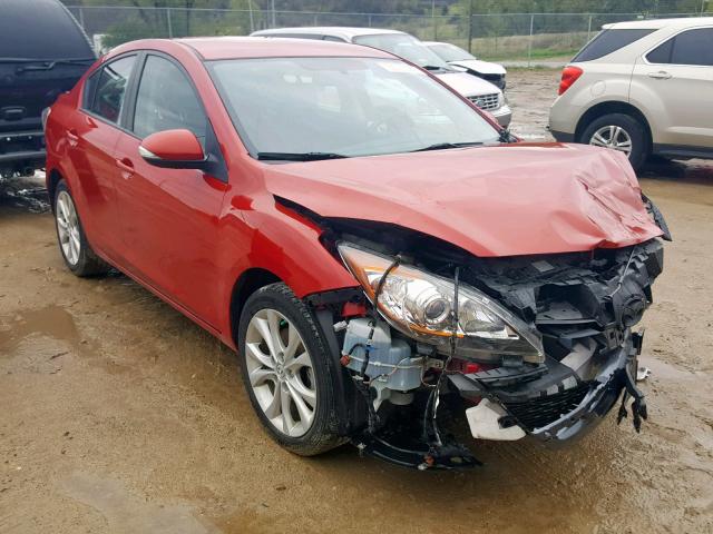 JM1BL1S5XA1101511 - 2010 MAZDA 3 S RED photo 1