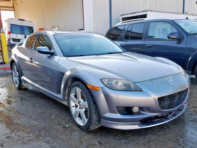 JM1FE17N550147411 - 2005 MAZDA RX8 GRAY photo 1