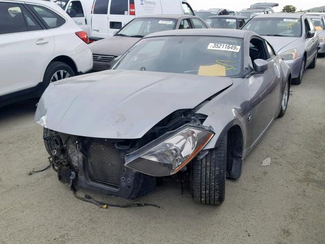 JN1AZ34E65M655736 - 2005 NISSAN 350Z COUPE GRAY photo 2