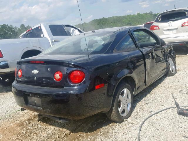 1G1AL18F487114282 - 2008 CHEVROLET COBALT LT BLACK photo 4