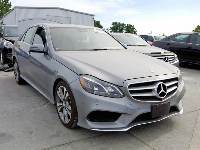 WDDHF5KB9EA998945 - 2014 MERCEDES-BENZ E 350 GRAY photo 1