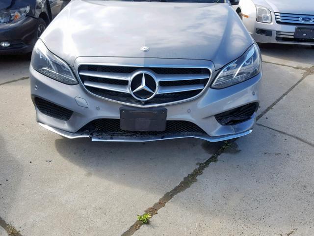 WDDHF5KB9EA998945 - 2014 MERCEDES-BENZ E 350 GRAY photo 10