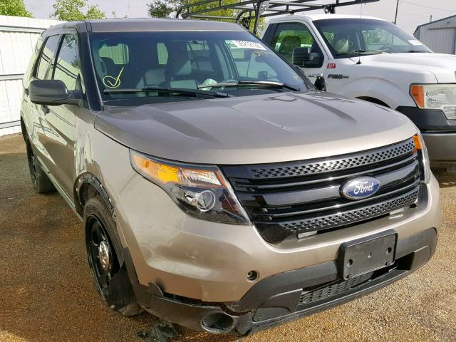 1FM5K8AR8DGC62952 - 2013 FORD EXPLORER P BEIGE photo 1