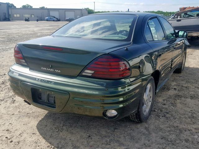 1G2NF52T4YM802150 - 2000 PONTIAC GRAND AM S GREEN photo 4