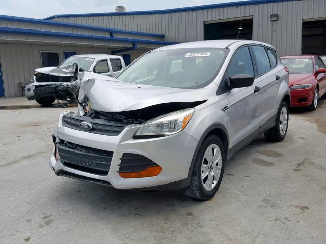 1FMCU0F72FUC01577 - 2015 FORD ESCAPE S SILVER photo 2