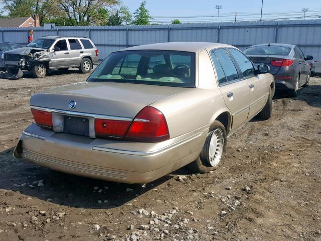 2MEFM75W1YX608254 - 2000 MERCURY GRAND MARQ TAN photo 4