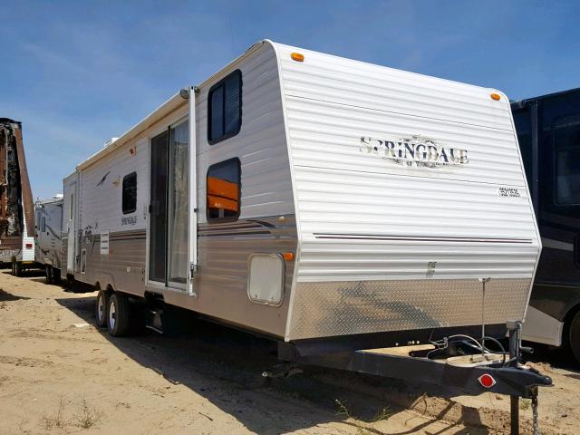 4YDT3722283100748 - 2008 SPRN CAMPER WHITE photo 1