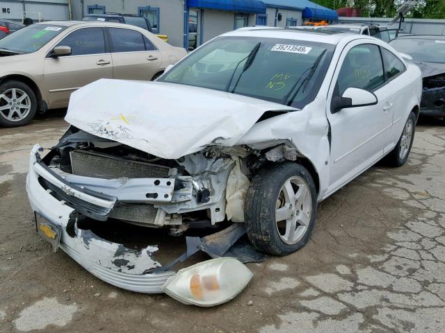 1G1AL15F267867844 - 2006 CHEVROLET COBALT LT WHITE photo 2