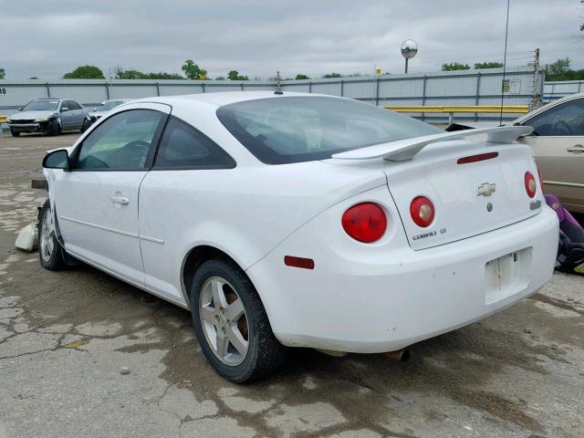 1G1AL15F267867844 - 2006 CHEVROLET COBALT LT WHITE photo 3