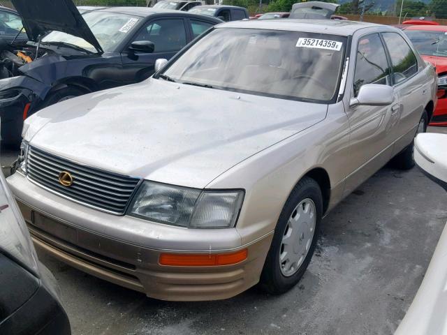 JT8BH28F8V0079056 - 1997 LEXUS LS 400 TAN photo 2