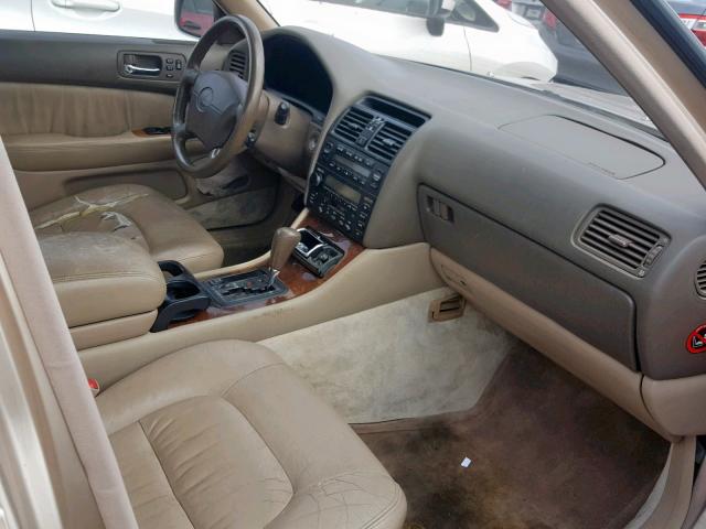 JT8BH28F8V0079056 - 1997 LEXUS LS 400 TAN photo 5