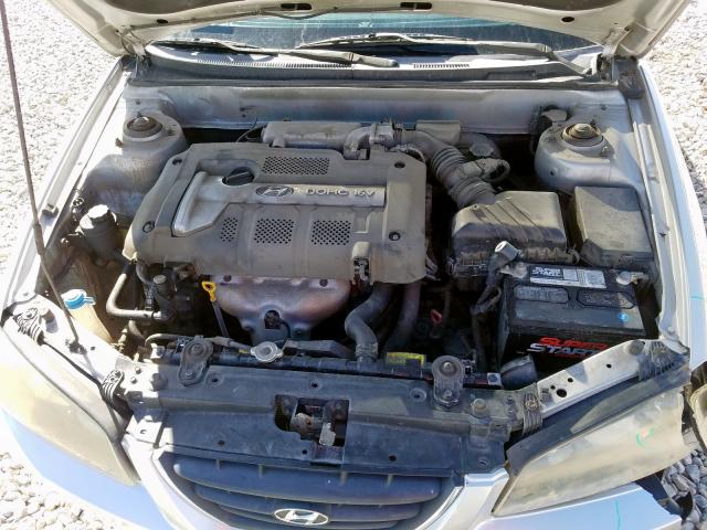 KMHDN46D75U112245 - 2005 HYUNDAI ELANTRA GLS  photo 7