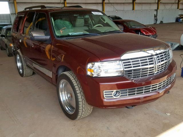 5LMJJ2H53CEL03061 - 2012 LINCOLN NAVIGATOR RED photo 1