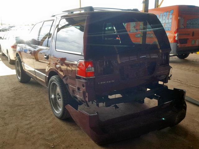 5LMJJ2H53CEL03061 - 2012 LINCOLN NAVIGATOR RED photo 3