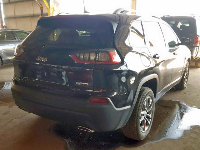 1C4PJLLN8KD119480 - 2019 JEEP CHEROKEE L BLACK photo 4