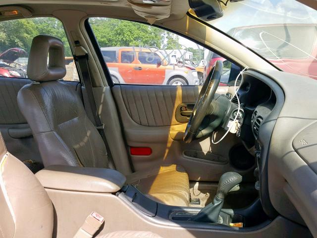 1G2WP52K21F133265 - 2001 PONTIAC GRAND PRIX 蓝色 照片 5