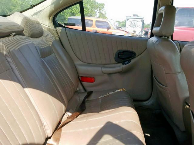 1G2WP52K21F133265 - 2001 PONTIAC GRAND PRIX 蓝色 照片 6