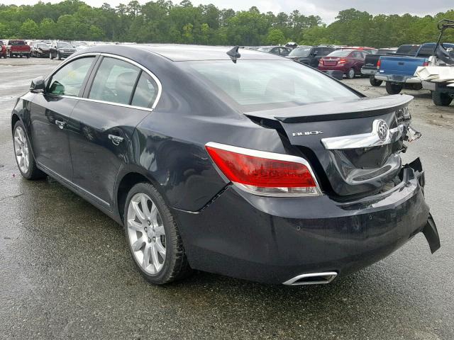 1G4GJ5G30CF261585 - 2012 BUICK LACROSSE T BLACK photo 3