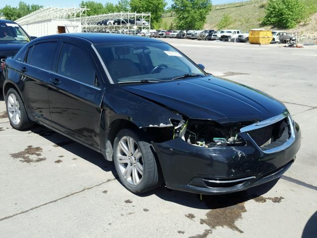 1C3BC1FB5BN615328 - 2011 CHRYSLER 200 TOURIN BLACK photo 1