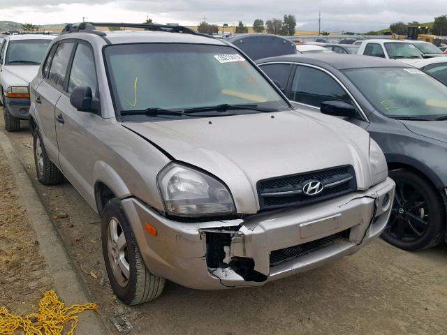 KM8JM12B15U211779 - 2005 HYUNDAI TUCSON GL SILVER photo 1