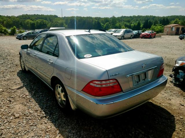 JH4KA96664C001453 - 2004 ACURA 3.5RL SILVER photo 3