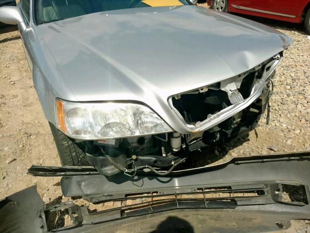 JH4KA96664C001453 - 2004 ACURA 3.5RL SILVER photo 9