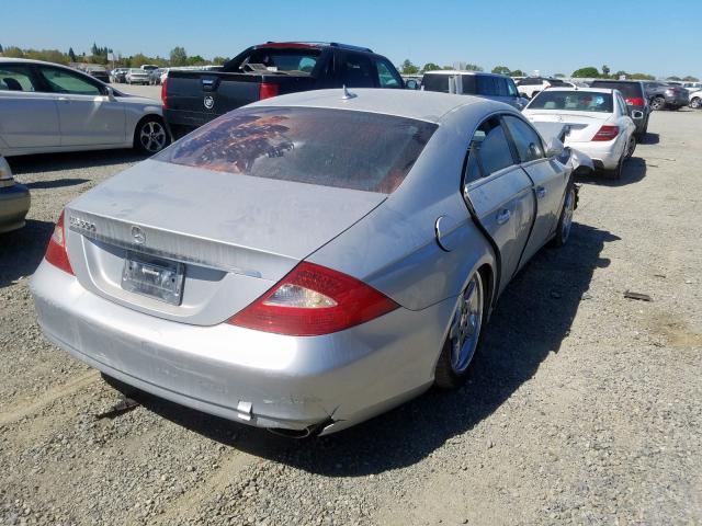 WDDDJ72X37A105109 - 2007 MERCEDES-BENZ CLS 550  photo 4