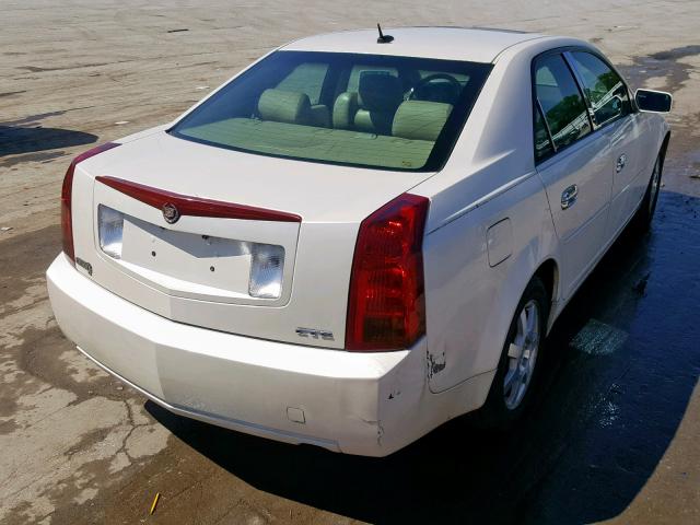 1G6DP577X70141930 - 2007 CADILLAC CTS HI FEA WHITE photo 4